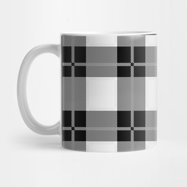 Light Gray and Black Flannel-Plaid Pattern by Design_Lawrence